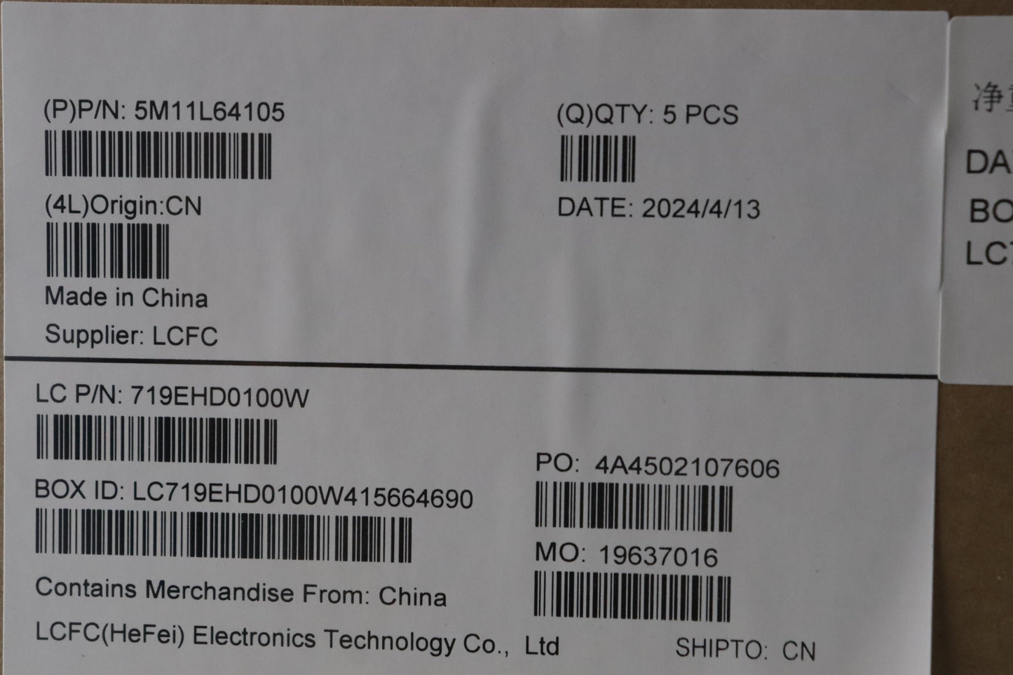 Lenovo Mech_Asm Kbd W C Euro Eng Bklt - 5M11L64105