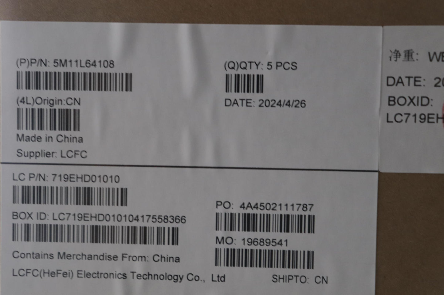 Lenovo Mech_Asm Kbd W C Fra Bklt Chy - 5M11L64108