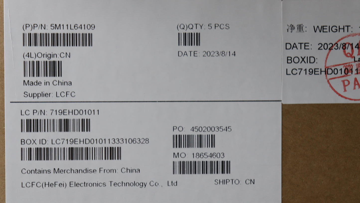 Lenovo Mech_Asm Kbd W C Fra Bklt Ltn - 5M11L64109