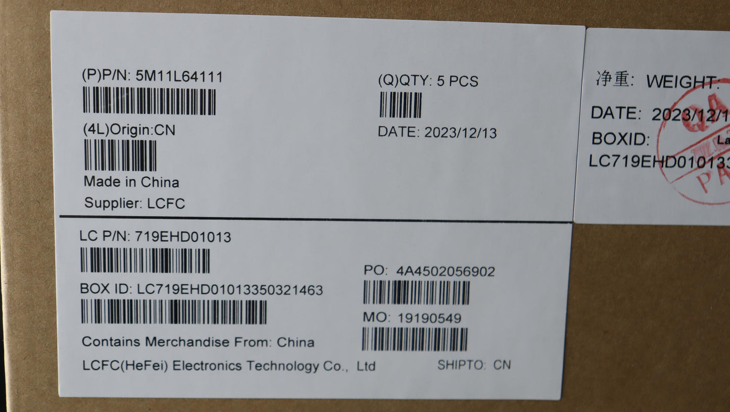 Lenovo Mech_Asm Kbd W C Fra/Eng Bklt - 5M11L64111
