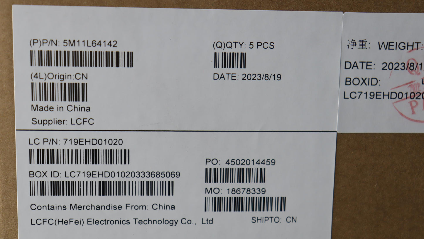 Lenovo Mech_Asm Kbd W C La Spa Bklt L - 5M11L64142