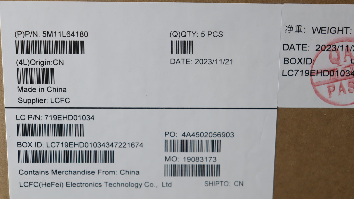 Lenovo Mech_Asm Kbd W C Uke Bklt Chy - 5M11L64180