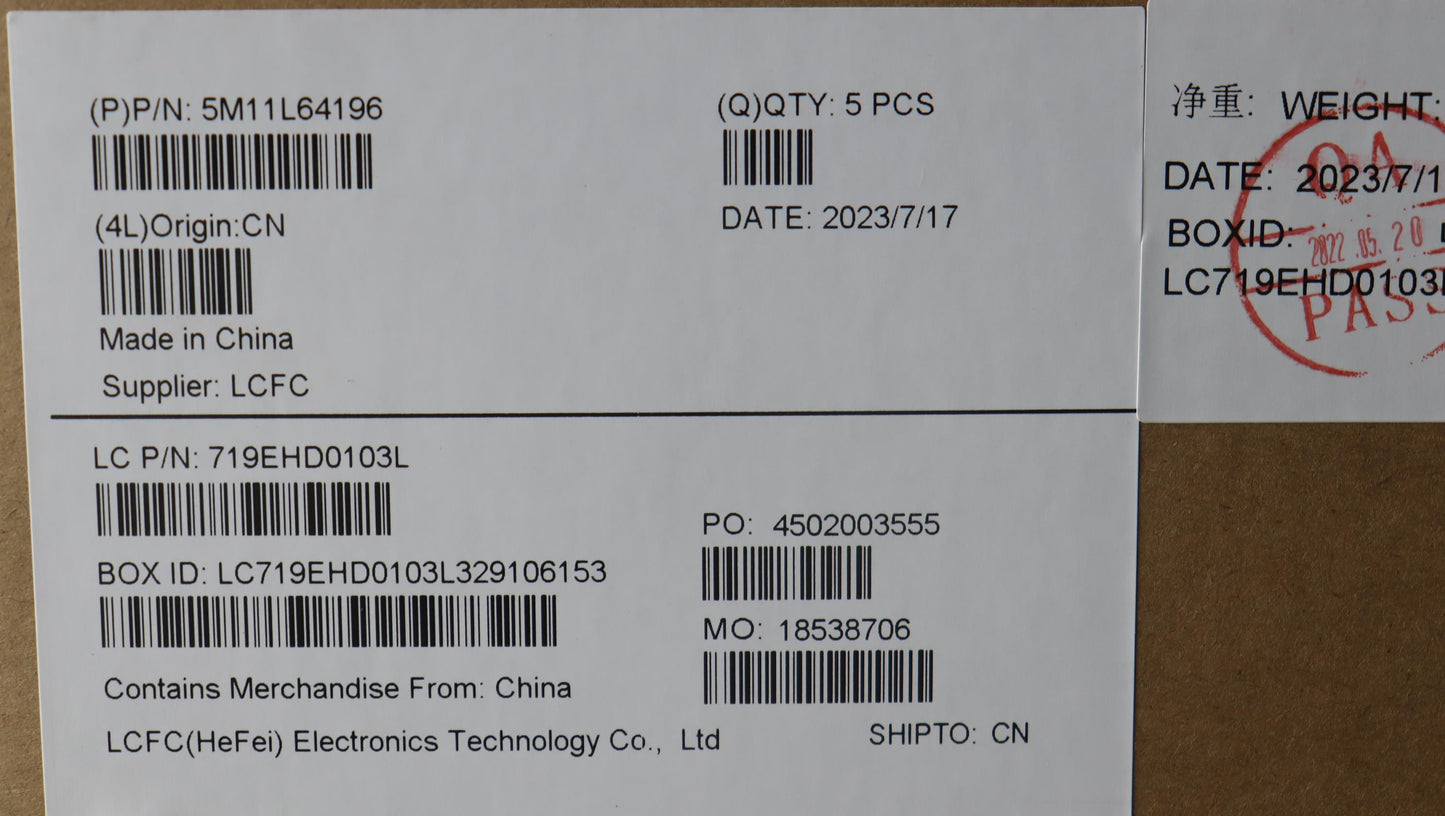 Lenovo Mech_Asm Kbd W C Bel Bklt Ltn - 5M11L64196