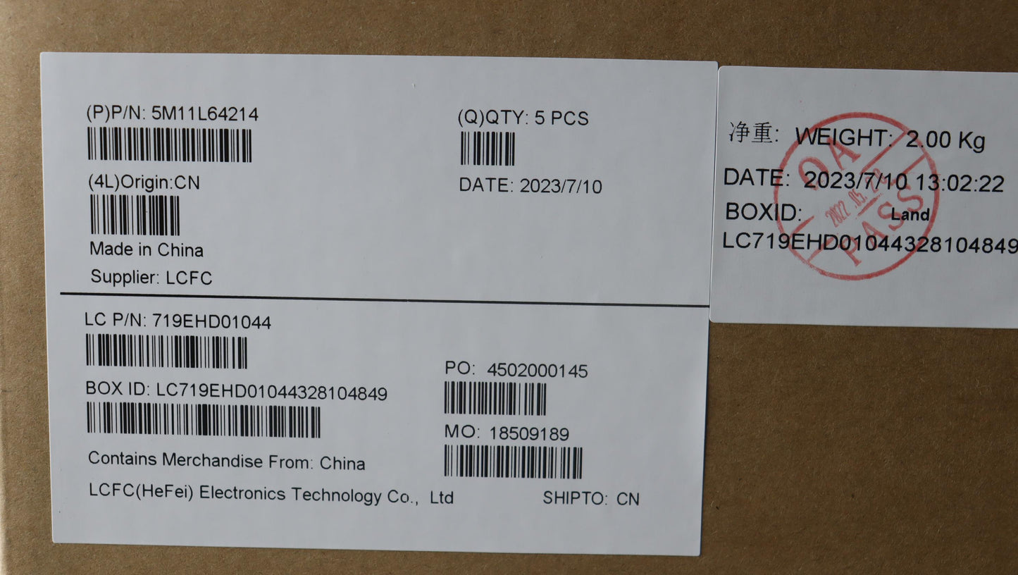 Lenovo Mech_Asm Kbd W C Eng Bklt Ltn - 5M11L64214