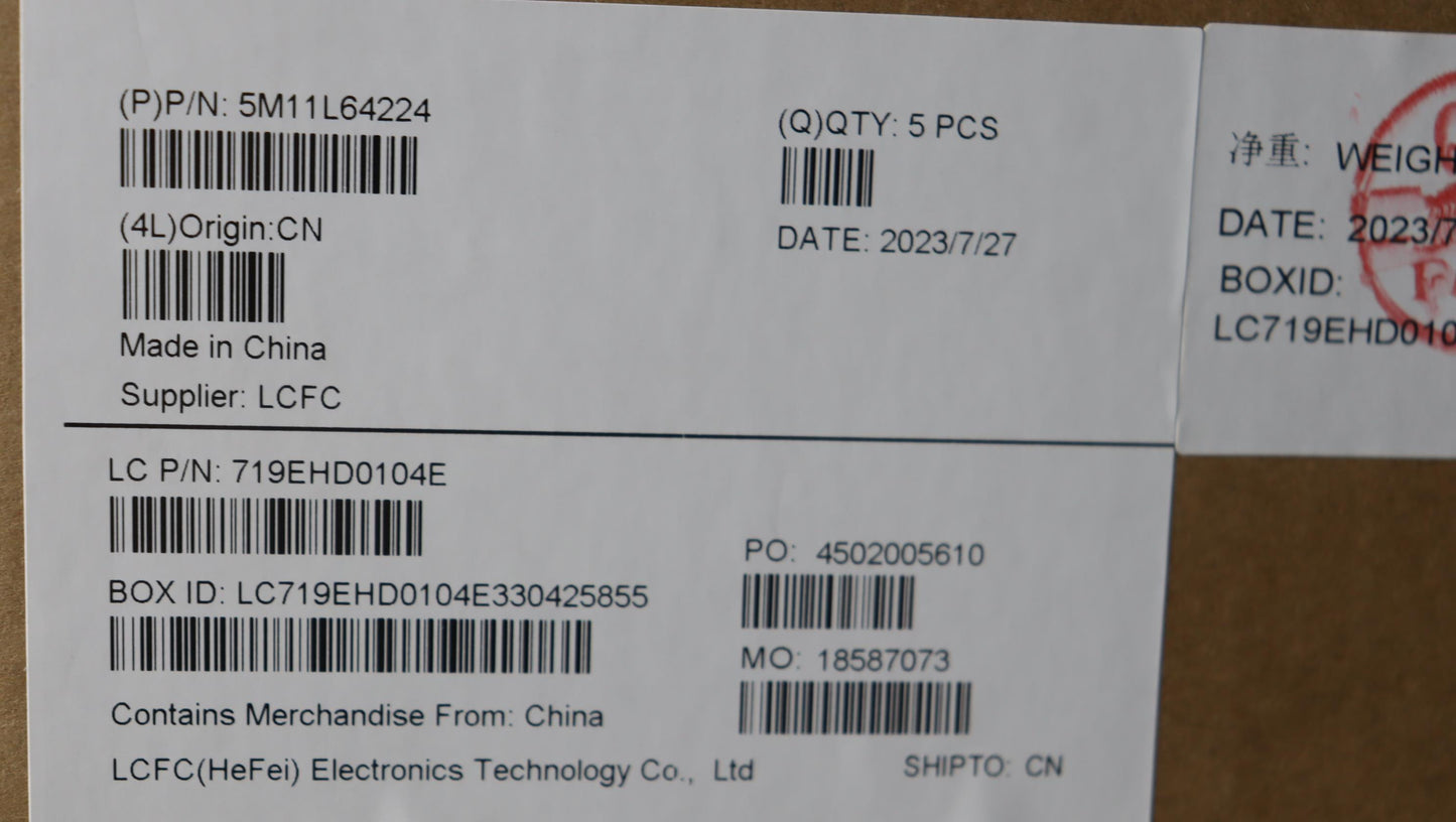 Lenovo Mech_Asm Kbd W C Fra Bklt Pmx - 5M11L64224