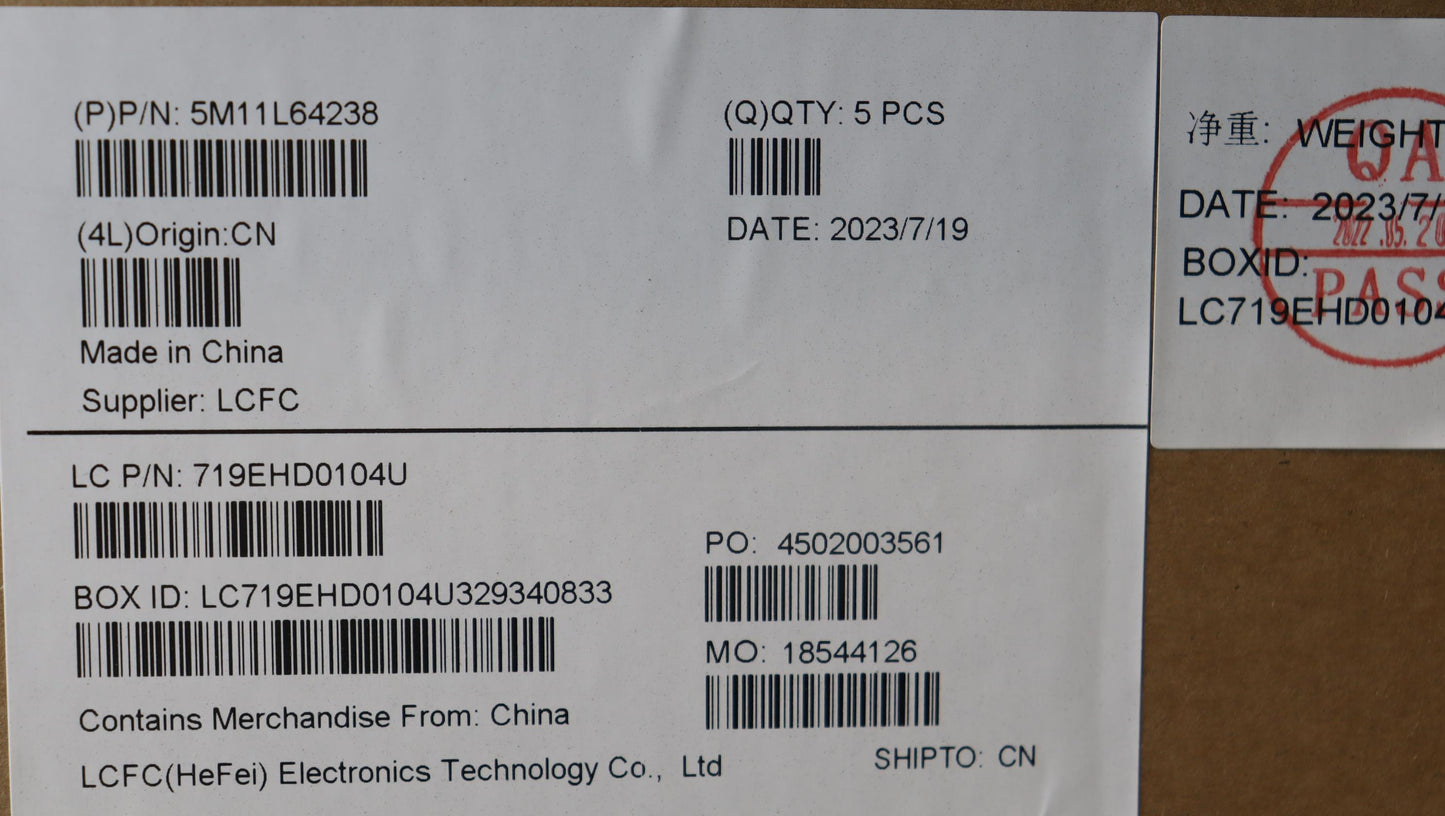 Lenovo Mech_Asm Kbd W C Hun Bklt Ltn - 5M11L64238