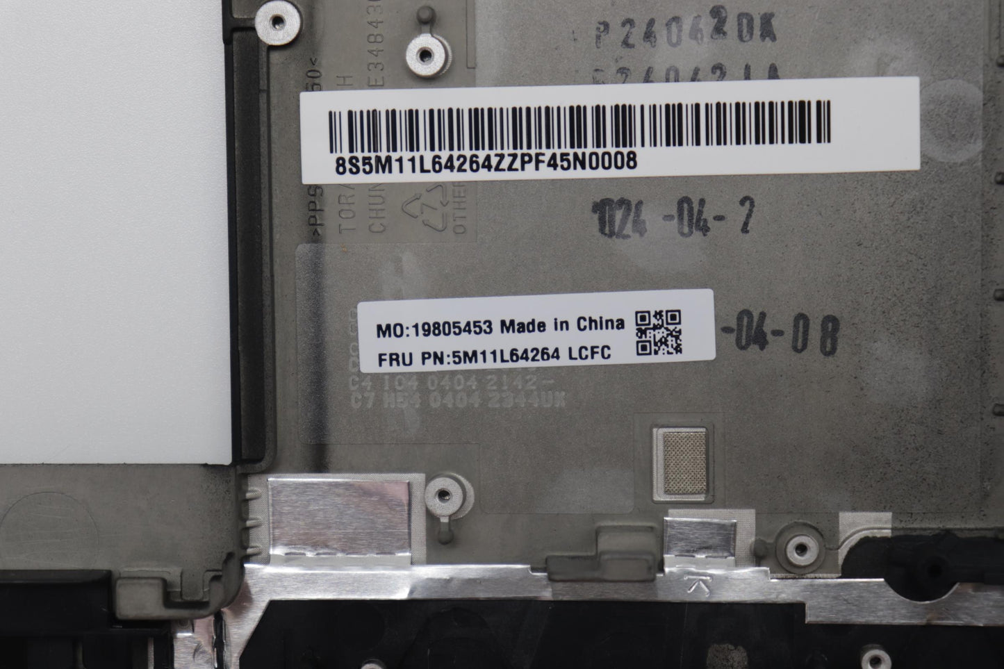 Lenovo Mech_Asm Kbd W C Por Bklt Chy - 5M11L64264