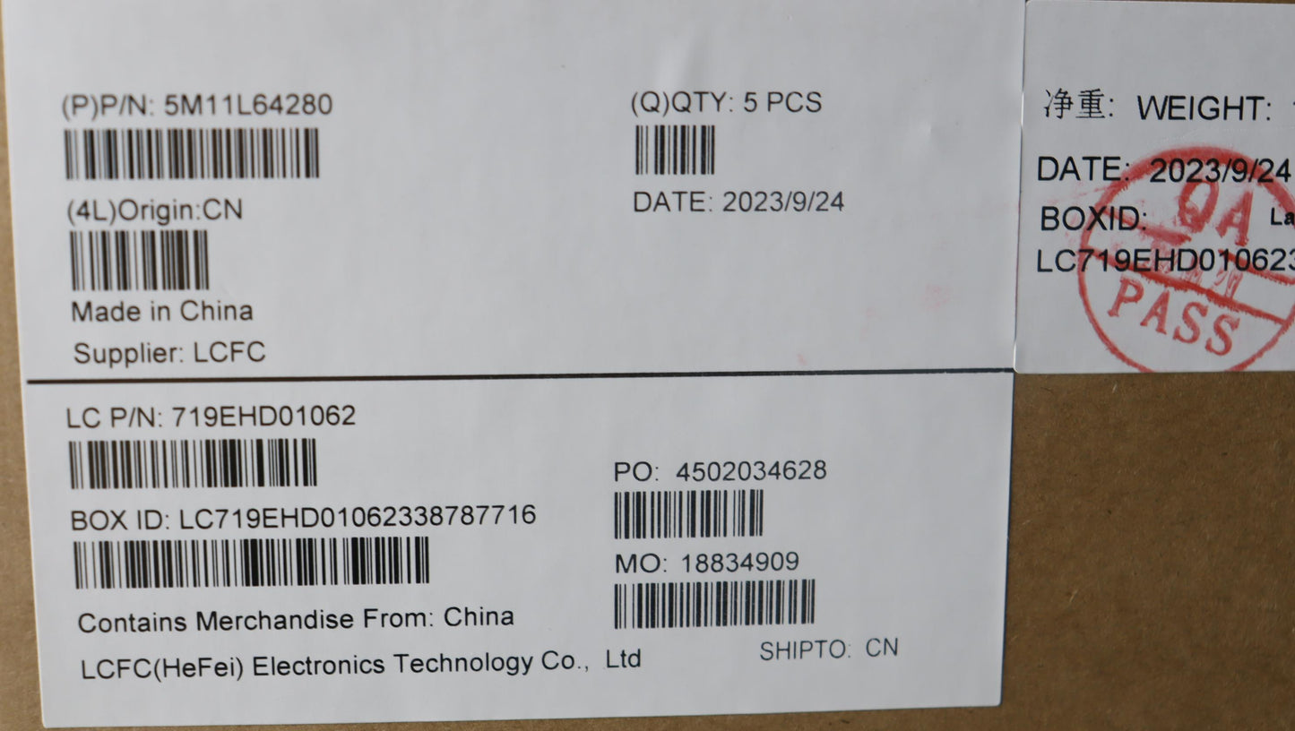 Lenovo Mech_Asm Kbd W C Sws Bklt Ltn - 5M11L64280