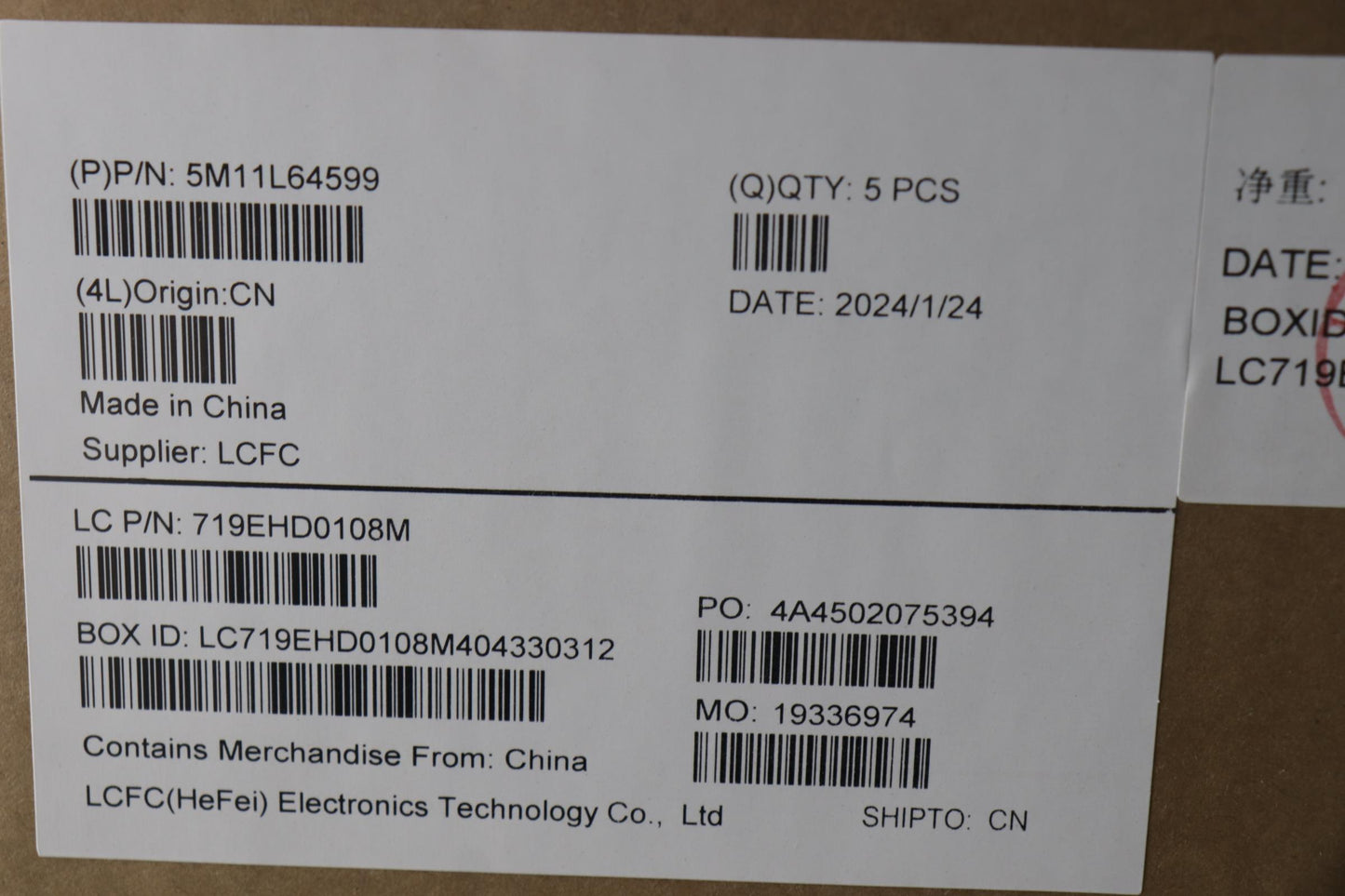 Lenovo Mech_Asm Kbd W C Thai Bklt Chy - 5M11L64599