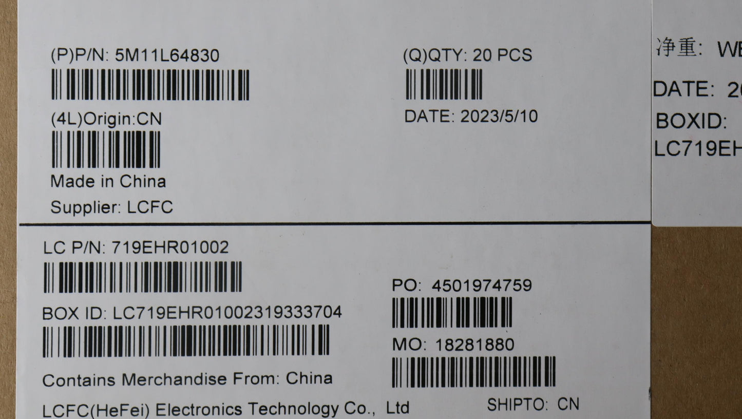 Lenovo Mech_Asm Fru Kt4D0_B_Cover_5M_ - 5M11L64830