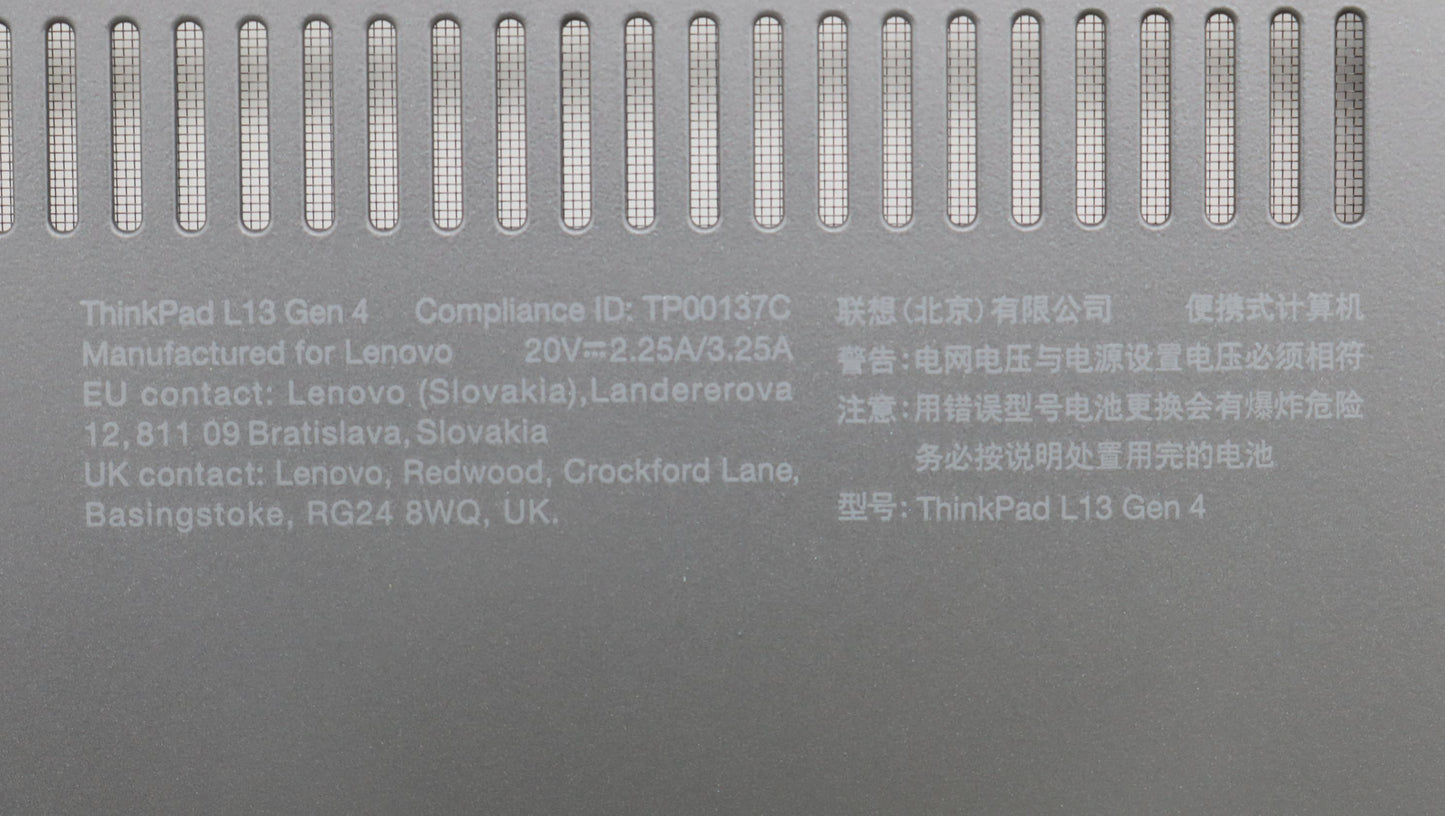 Lenovo Mech_Asm Fru D Cover Asm Bk L1 - 5M11L64835