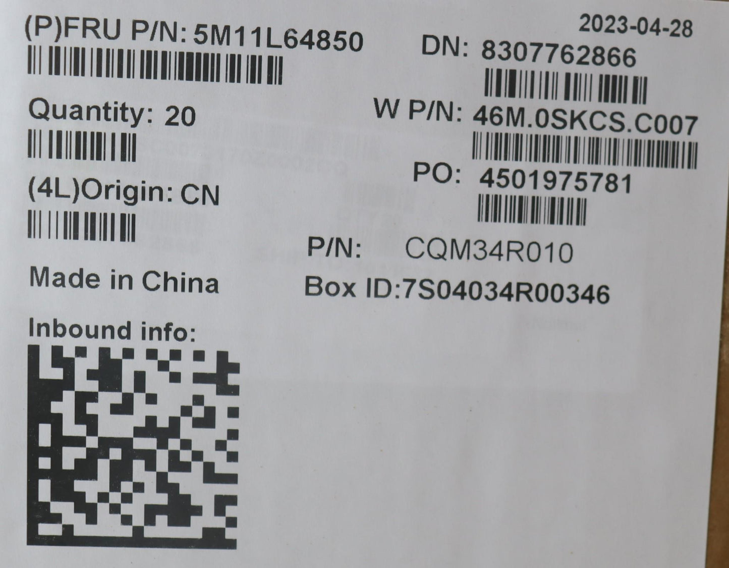 Lenovo Mech_Asm Fru D Cover,Yoga Sg L - 5M11L64850