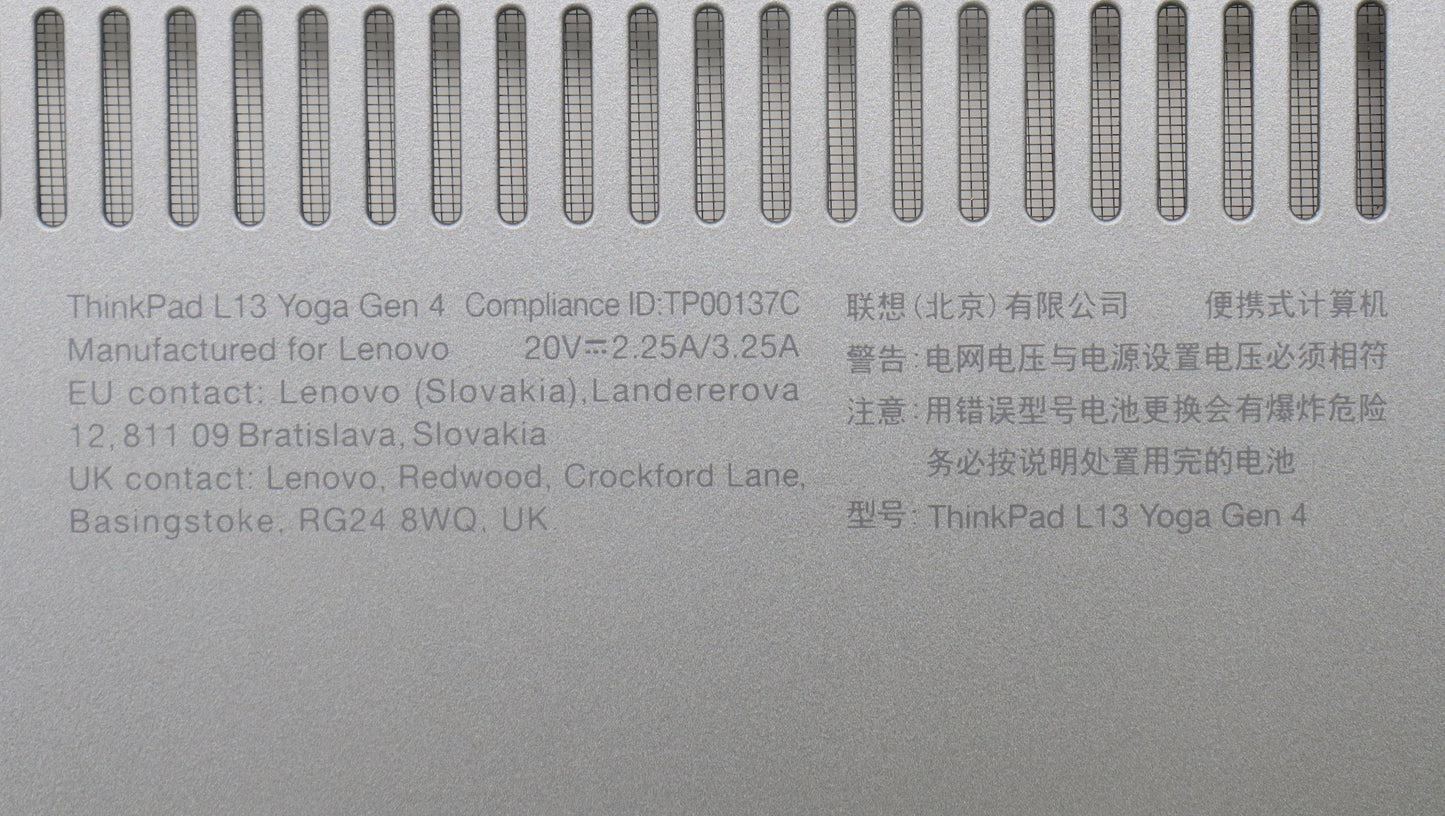 Lenovo Mech_Asm Fru D Cover,Yoga Sg L - 5M11L64850