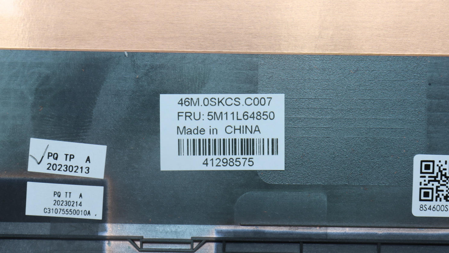 Lenovo Mech_Asm Fru D Cover,Yoga Sg L - 5M11L64850