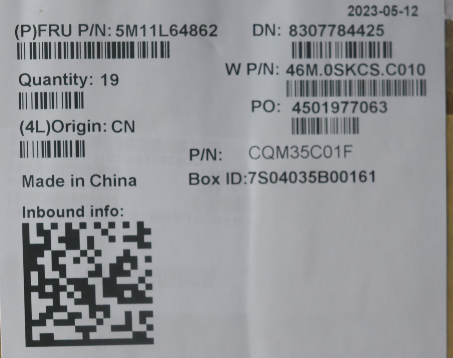 Lenovo Mech_Asm Fru C Cover Asm Nwfc - 5M11L64862