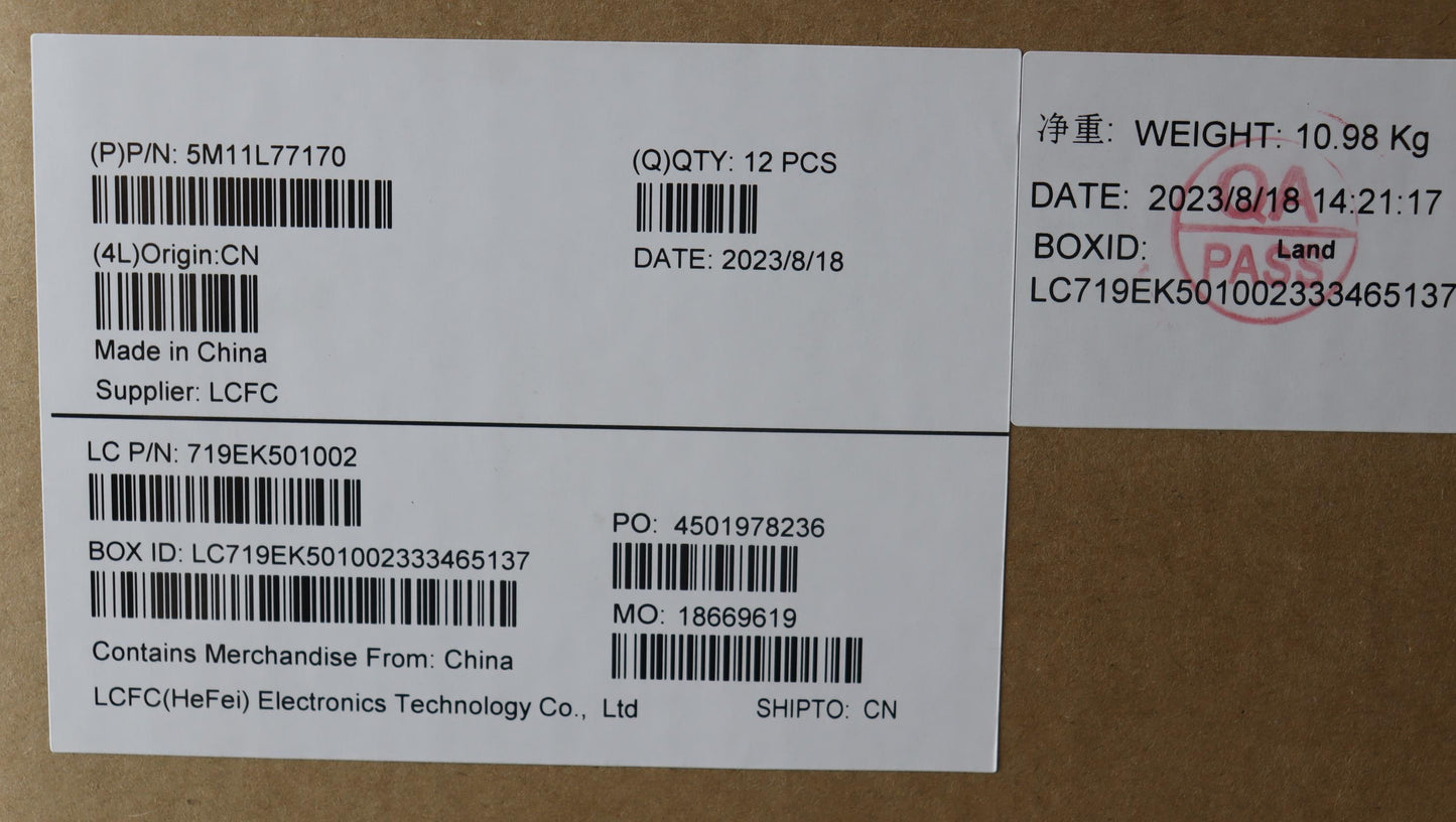 Lenovo Mech_Asm Hud T16 16 5M Oled Al - 5M11L77170