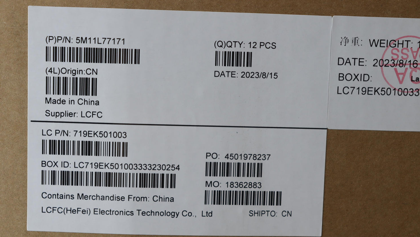 Lenovo Mech_Asm Hud P16S 16 5M Oled F - 5M11L77171