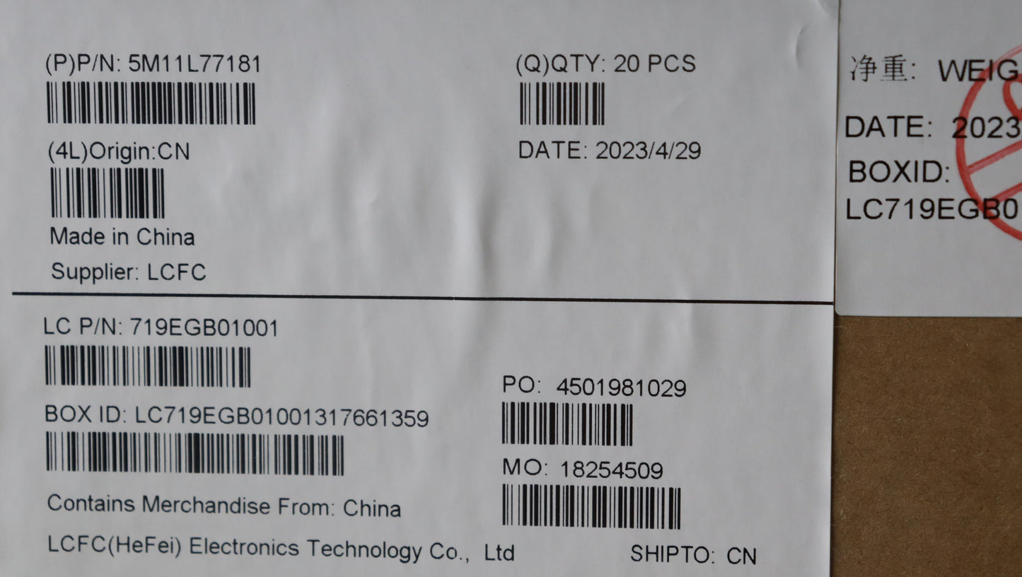 Lenovo Mech_Asm Fru Phx2 Fpr+Power Bk - 5M11L77181