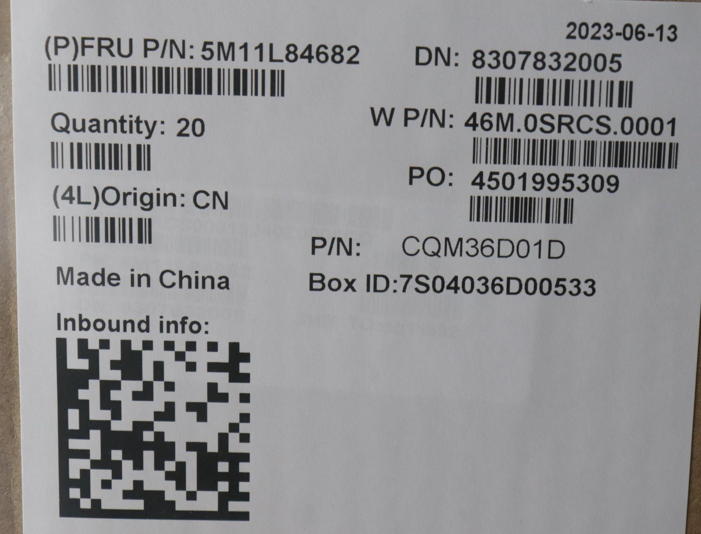 Lenovo Cheetah-3 (P1 Gen6:21F - 5M11L84682