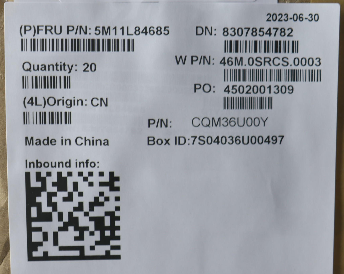 Lenovo Cheetah 3 - 5M11L84685