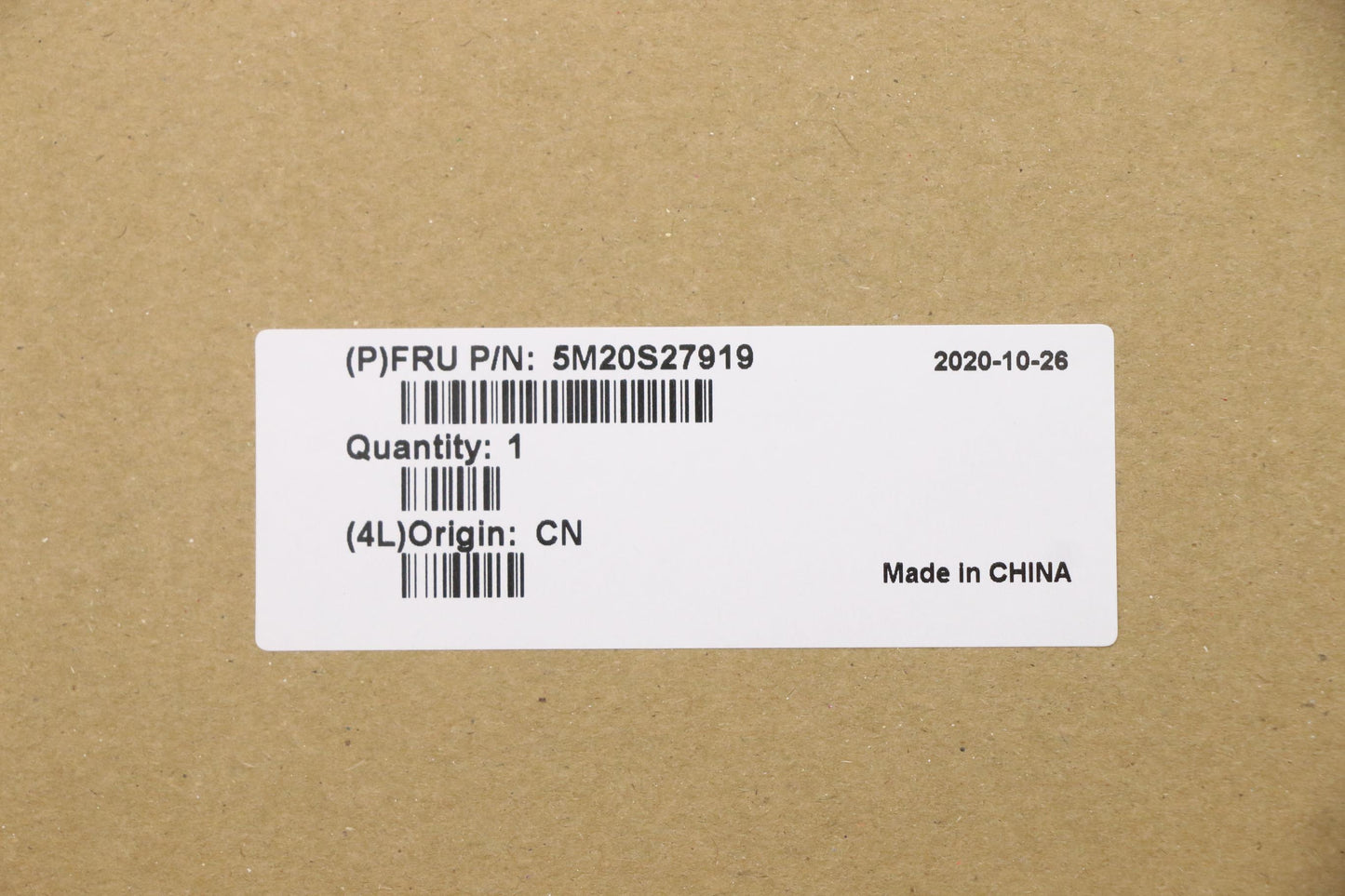 Lenovo Lens Light Guide, Fingerprint Compatible - 5M20S27919