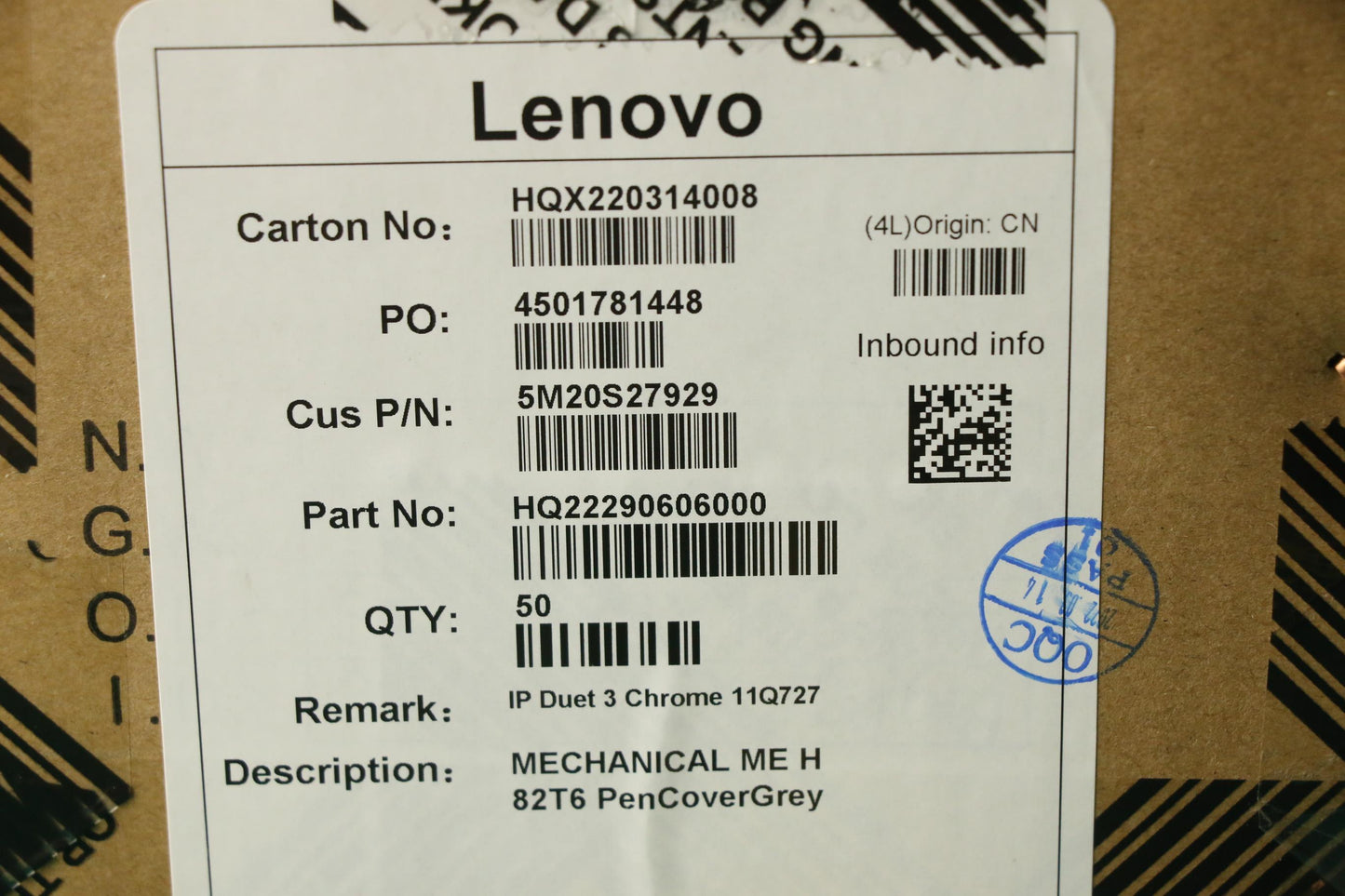 Lenovo Mechanical Me H 82T6 Pencoverg - 5M20S27929