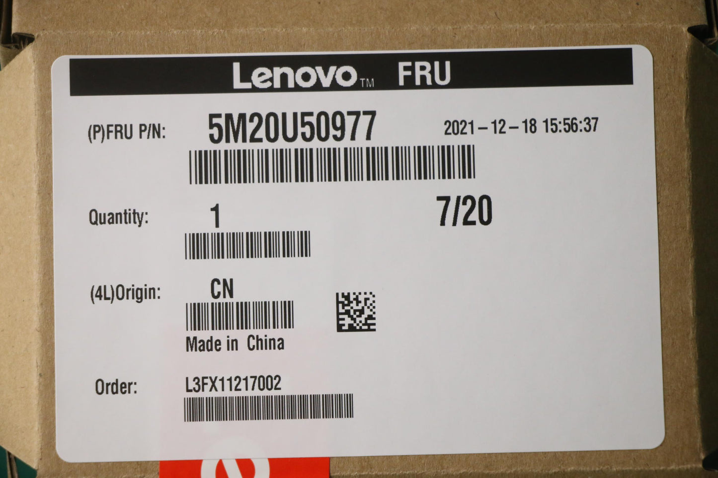 Lenovo Mechanical A2000 Extension Bkt - 5M20U50977