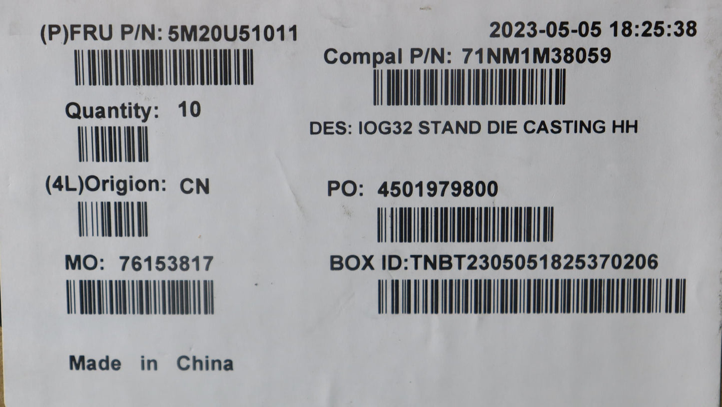 Lenovo Mechanical Y9 Monitor Stand Ba - 5M20U51011