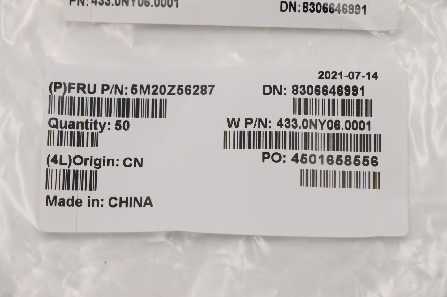 Lenovo Mechanical Fru Mech_Asm, Sim T - 5M20Z56287