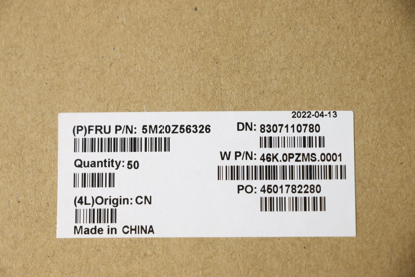 Lenovo Mechanical Fru Base Miscellane - 5M20Z56326
