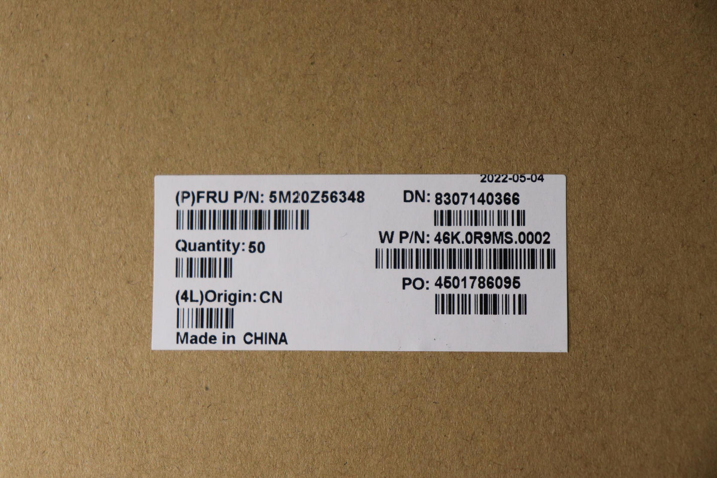 Lenovo Mechanical Fru Miscellaneous P - 5M20Z56348