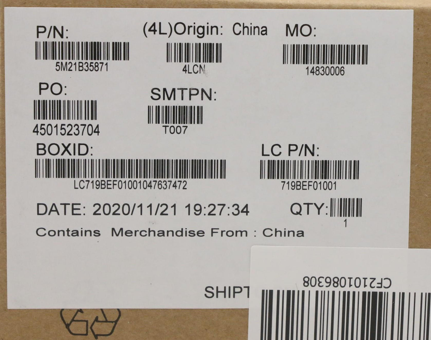 Lenovo Stretch Release Tape Kit - 5M21B35871