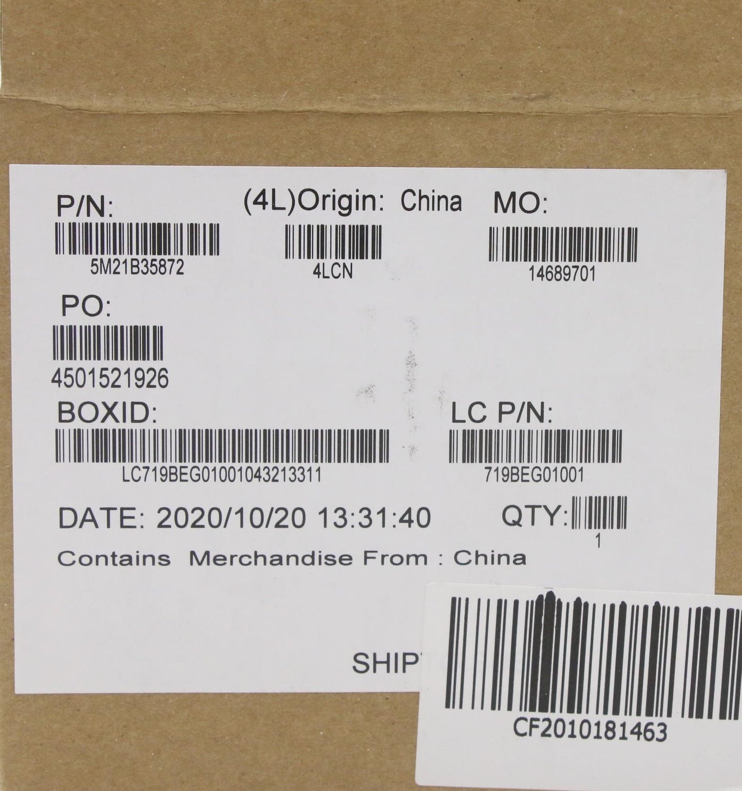 Lenovo Mechanical Screw Kit - 5M21B35872