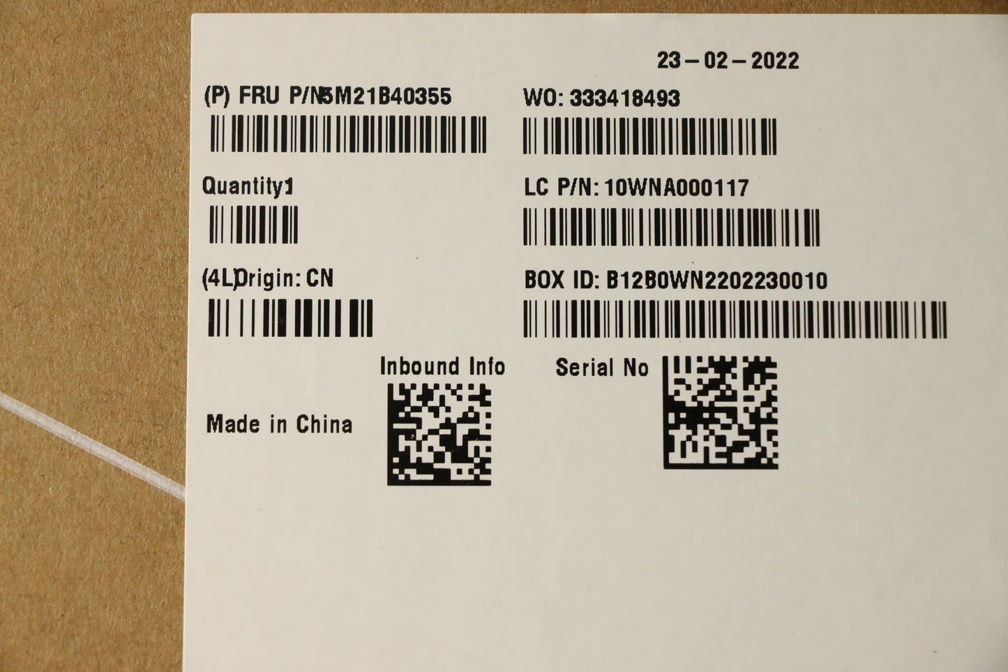 Lenovo Mechanical Endeavour,Main,Comp - 5M21B40355