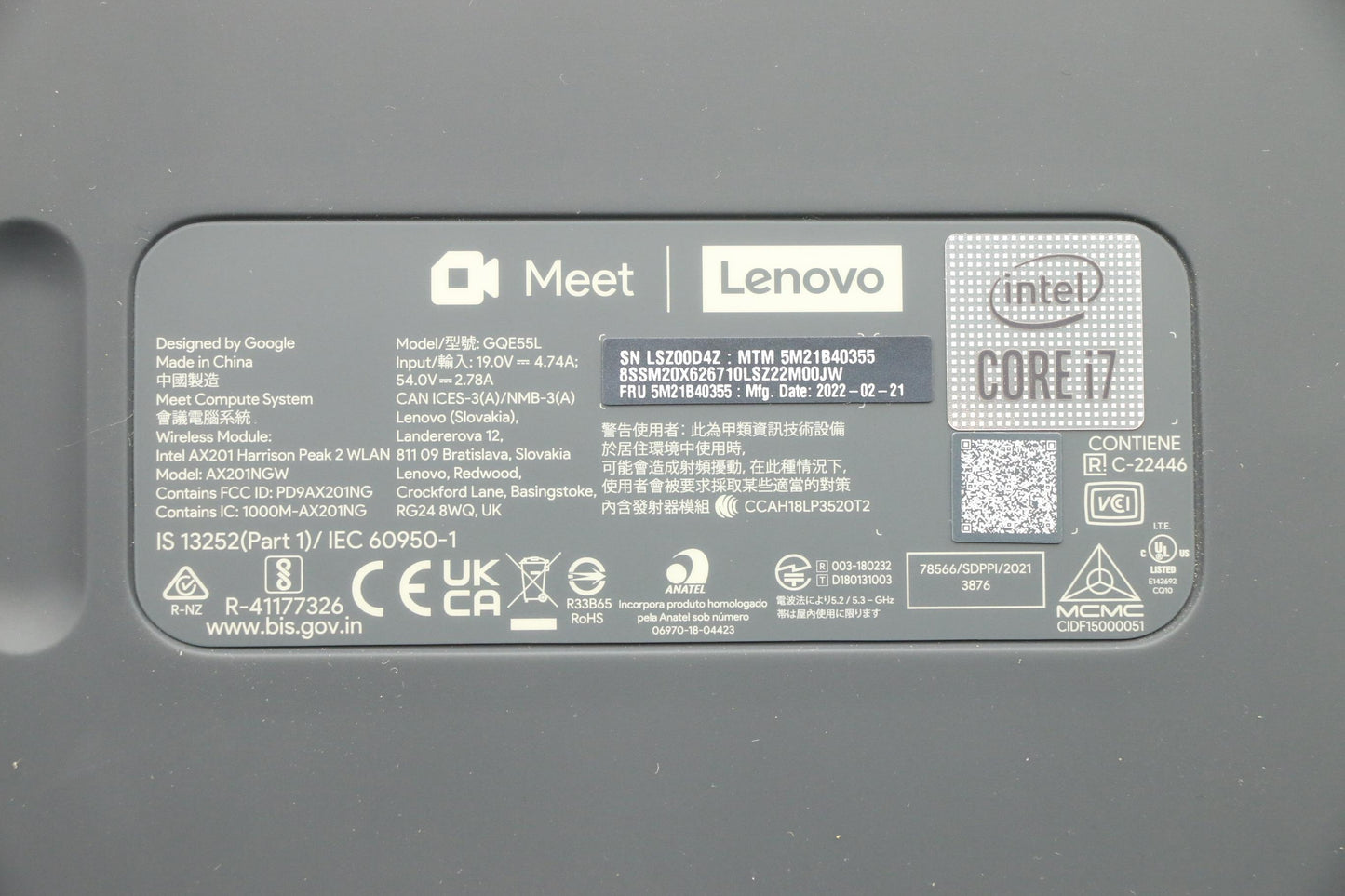 Lenovo Mechanical Endeavour,Main,Comp - 5M21B40355