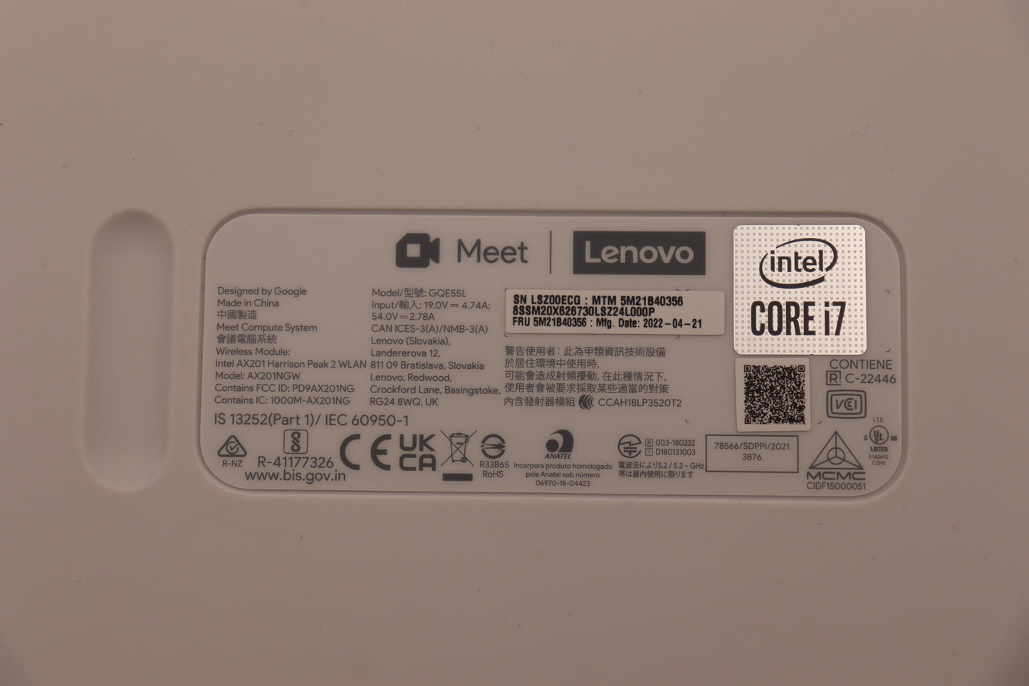 Lenovo Mechanical Endeavour,Main,Comp - 5M21B40356
