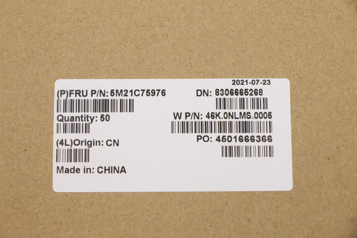 Lenovo Mechanical Wwan Misc Kit,Ch1 - 5M21C75976