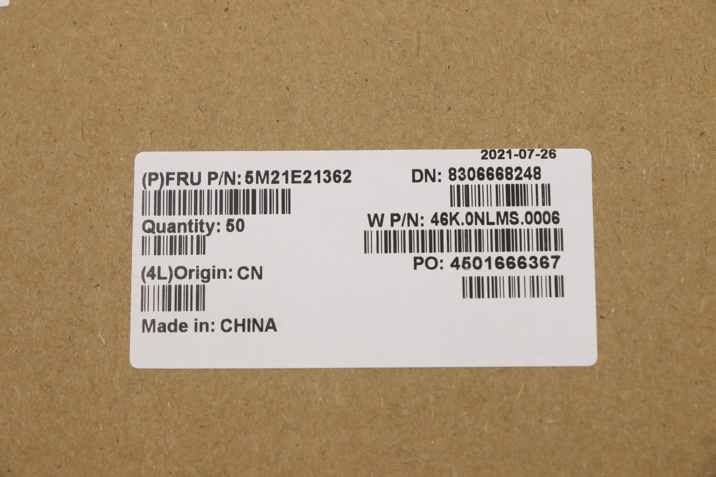 Lenovo Mechanical Wlan Misc Kit,Ch1 - 5M21E21362
