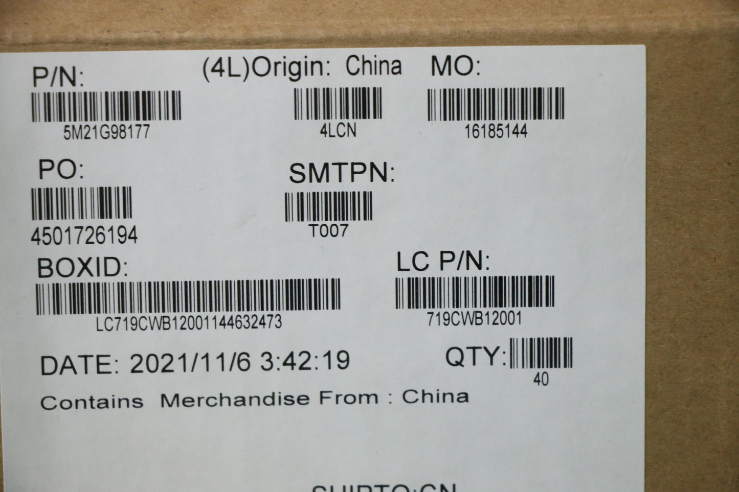 Lenovo Mechanical Fru Magnet Cb - 5M21G98177