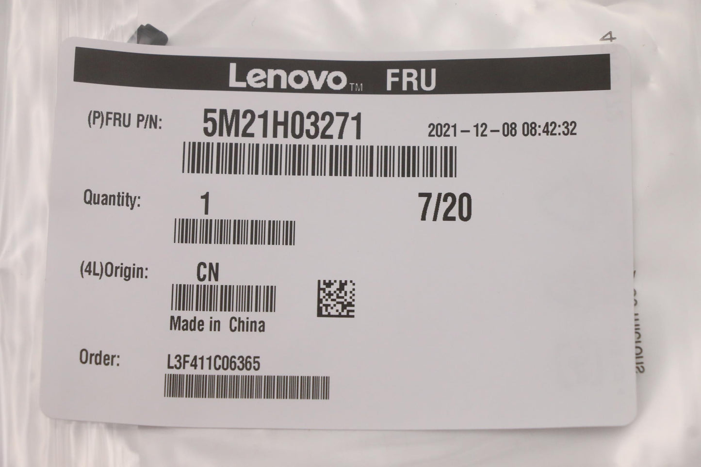 Lenovo Mechanical Fru Cap For Zopod - 5M21H03271