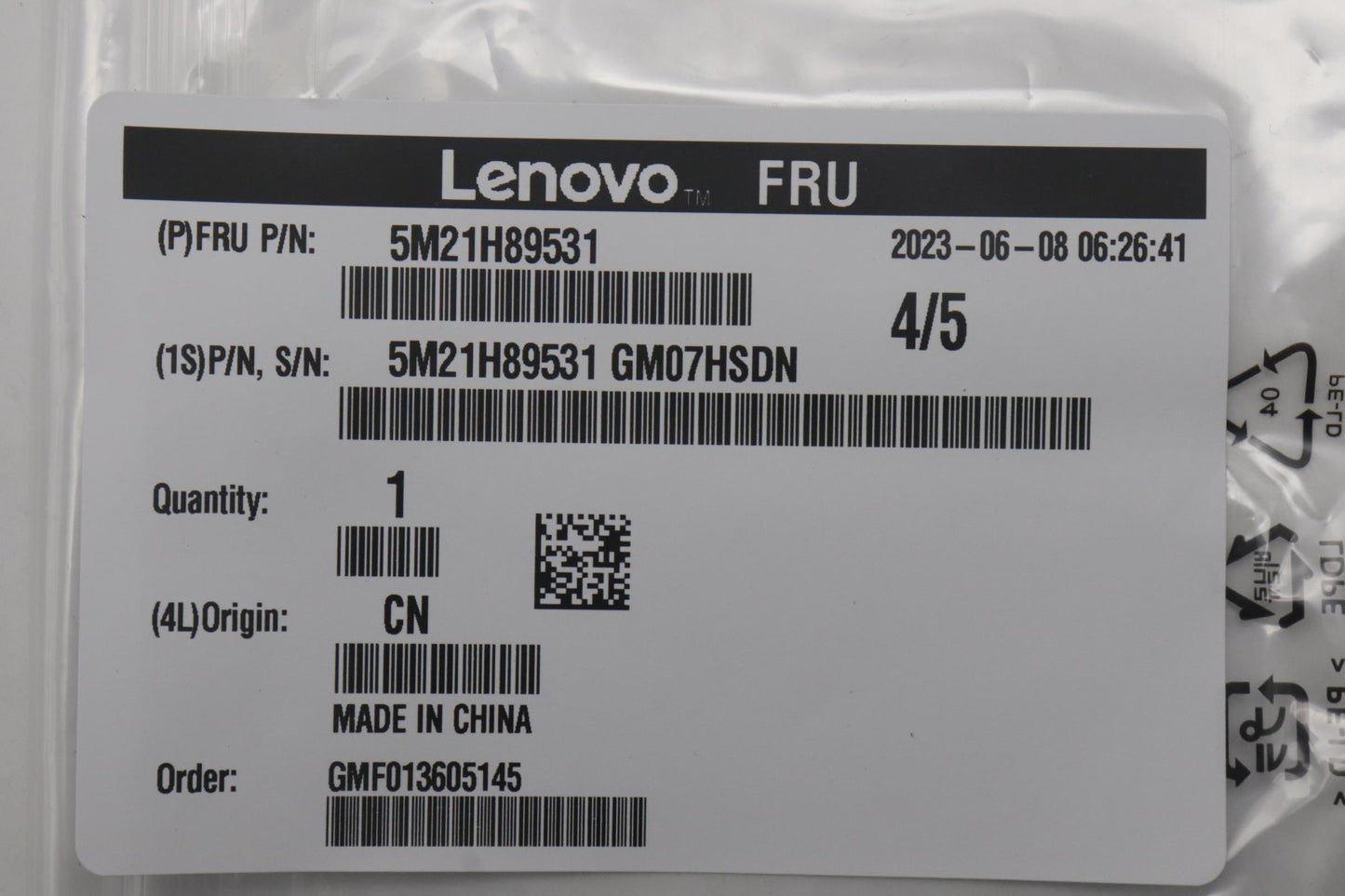 Lenovo Mechanical Fru Phoenixshutterk - 5M21H89531