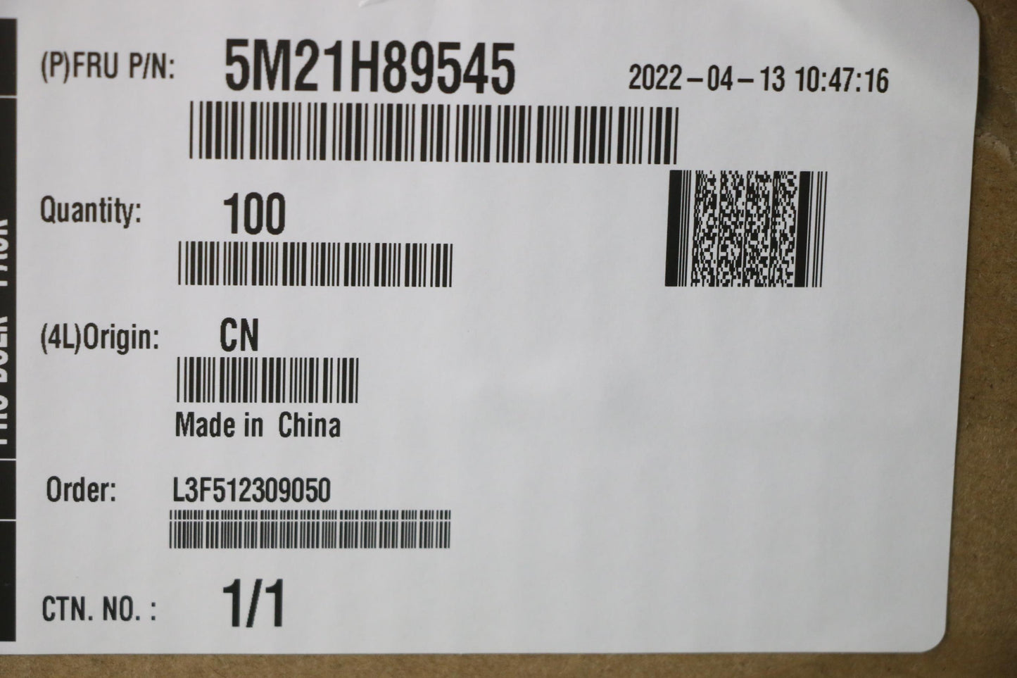 Lenovo Mechanical Ft590_2280Ssd Thmpa - 5M21H89545