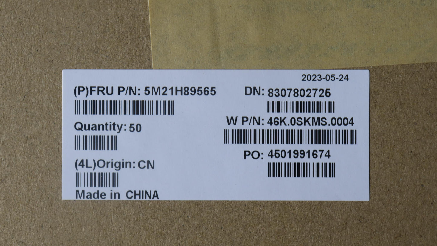Lenovo Mechanical Fru Mech Pack Mylar - 5M21H89565