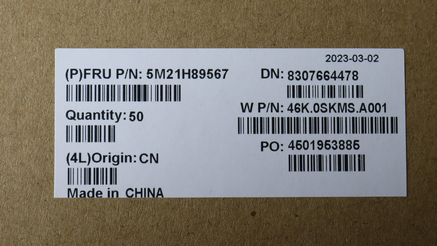 Lenovo Mechanical Fru Mech Pack Spong - 5M21H89567