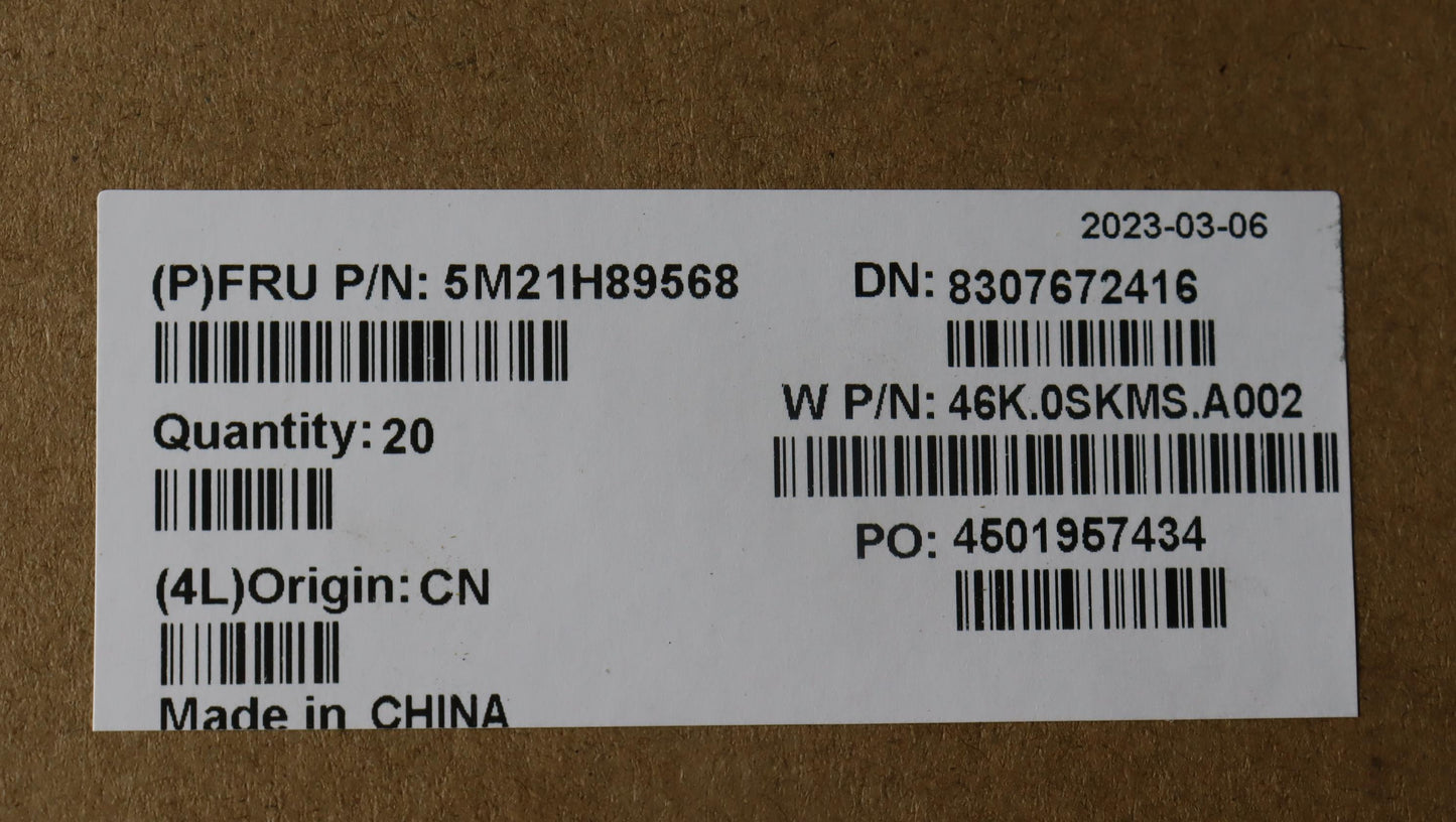 Lenovo Mechanical Fru Mech Pack Mylar - 5M21H89568