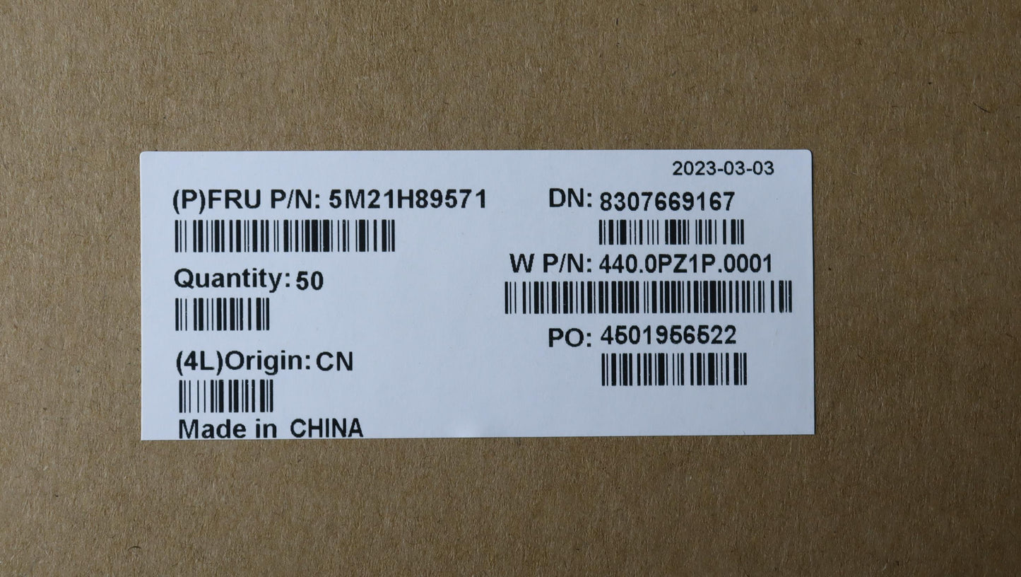 Lenovo Mechanical Fru Mech Mylar, Fpc - 5M21H89571
