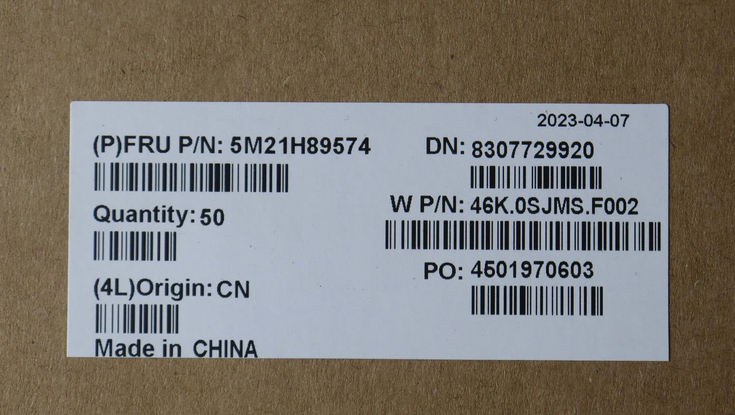 Lenovo Mechanical Fru Base Misc Pkg T - 5M21H89574