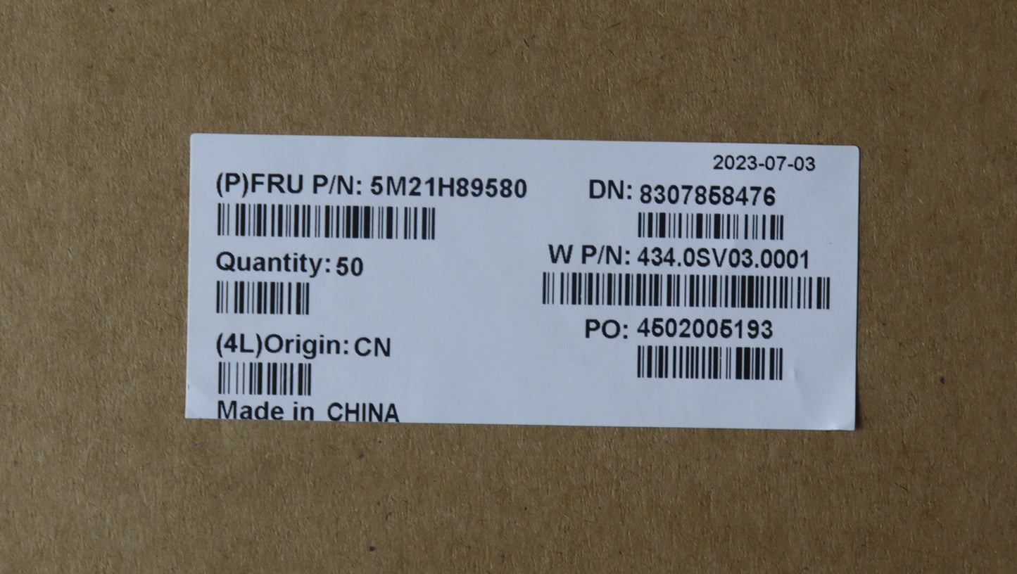 Lenovo Mechanical Fru Mech Eco Foam W - 5M21H89580