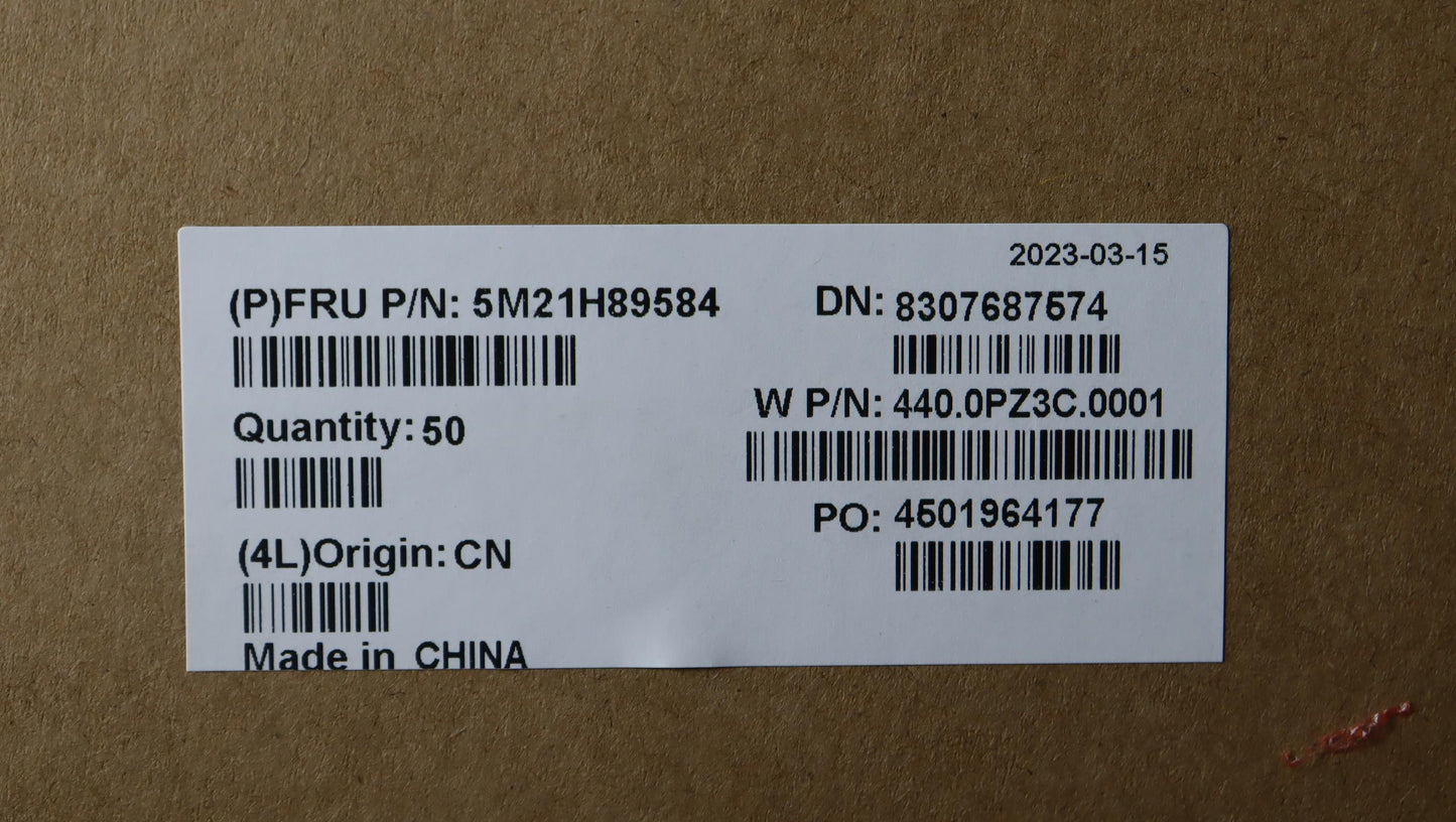 Lenovo Mechanical Fru Cu-Foil, Ir-Cam - 5M21H89584