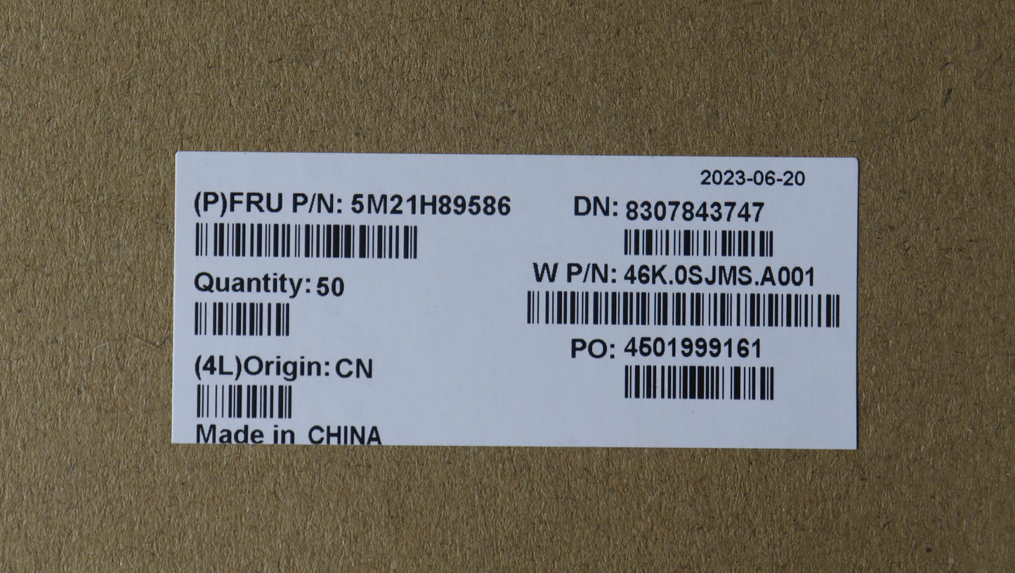 Lenovo Mechanical Fru Base Misc Pkg D - 5M21H89586